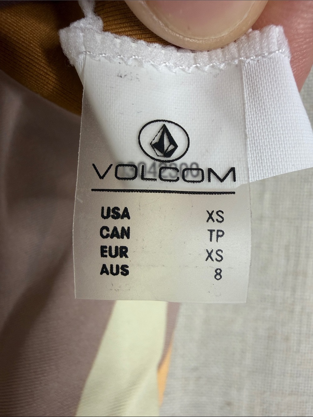 Volcom Multi-Color Geometric Cutout One-Piece - Picture 3 of 6